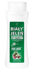 Dušigeel ja šampoon ühes Bialy Jelen 2in1 Lopian meestele 300 ml цена и информация | Масла, гели для душа | kaup24.ee