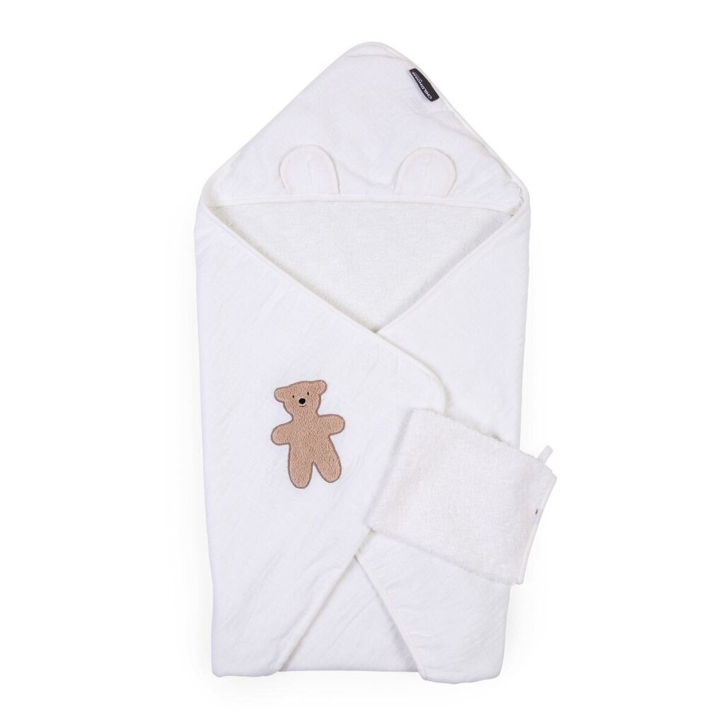 Laste rätik koos näorätikuga Childhome, 80 х 80 cm hind ja info | Rätikud, saunalinad | kaup24.ee