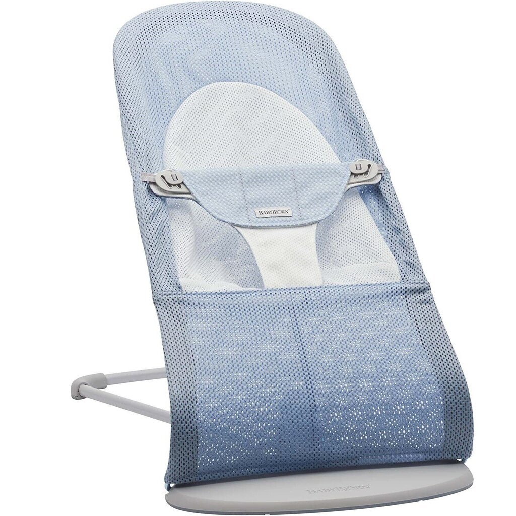 Lamamistool Babybjörn Balance soft mesh, sky blue цена и информация | Beebi lamamistoolid | kaup24.ee