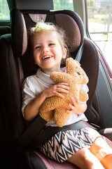 Мягкая подкладка для ремня безопасности автокресла Childhome Teddy, коричневая цена и информация | Аксессуары для автокресел | kaup24.ee