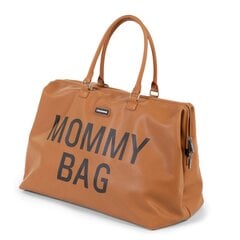 Сумка для мамы Childhome MOMMY BAG, коричневая с эффектом кожи цена и информация | Аксессуары для колясок | kaup24.ee