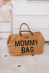 Kott emadele Childhome Mommy Bag, plüüs beež цена и информация | Аксессуары для колясок | kaup24.ee