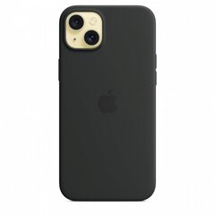 Apple iPhone 15 Plus Silicone Case with MagSafe - Black MT103ZM/A цена и информация | Чехлы для телефонов | kaup24.ee