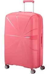 Suur kohver American Tourister Starvibe, L, roosa hind ja info | Kohvrid, reisikotid | kaup24.ee