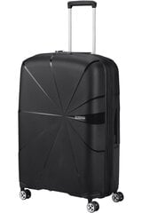 American Tourister средний чемодан  Starvibe Spinner Black M 67 см, цена и информация | Чемоданы, дорожные сумки | kaup24.ee