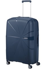 American Tourister средний чемодан  Starvibe Spinner Navy M 67 см, цена и информация | Чемоданы, дорожные сумки | kaup24.ee