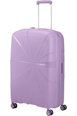 American Tourister средний чемодан  Starvibe Spinner Digital Lavender M 67 см, цена и информация | Чемоданы, дорожные сумки | kaup24.ee