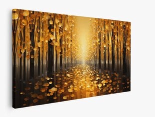 Картина Golden Autumn цена и информация | Настенные деревянные декорации | kaup24.ee
