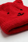 Müts lastele Snowflake karu, punane hind ja info | Tüdrukute mütsid, sallid, kindad | kaup24.ee