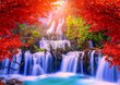 Pusle Educa Waterfall in Thailand, 2000 tk hind ja info | Pusled | kaup24.ee