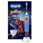 Oral-B Vitality Pro Kids 3+ Spiderman hind ja info | Elektrilised hambaharjad | kaup24.ee