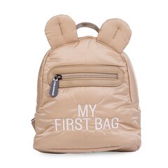 Laste seljakott Childhome My first bag, puffered beige цена и информация | Рюкзаки и сумки | kaup24.ee