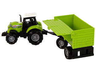 Игрушечный трактор с зеленым прицепом цена и информация | Игрушки для мальчиков | kaup24.ee