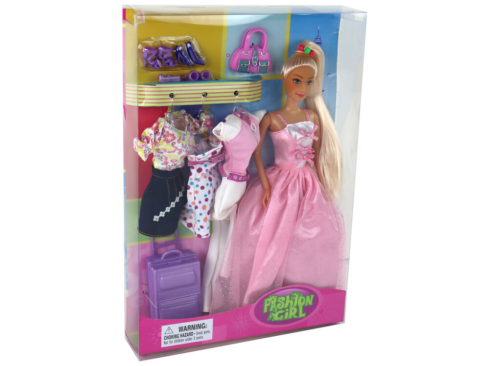 Lucy nukk kohvri ja aksessuaaridega hind ja info | Tüdrukute mänguasjad | kaup24.ee