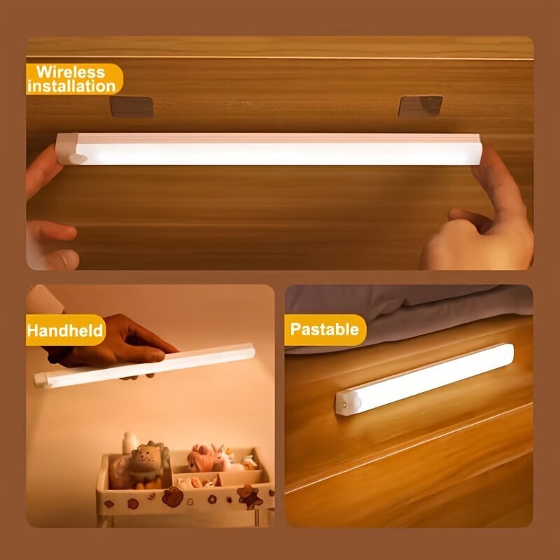 Laetav LED-valgusti liikumisanduriga, 10 cm цена и информация | Süvistatavad ja LED valgustid | kaup24.ee