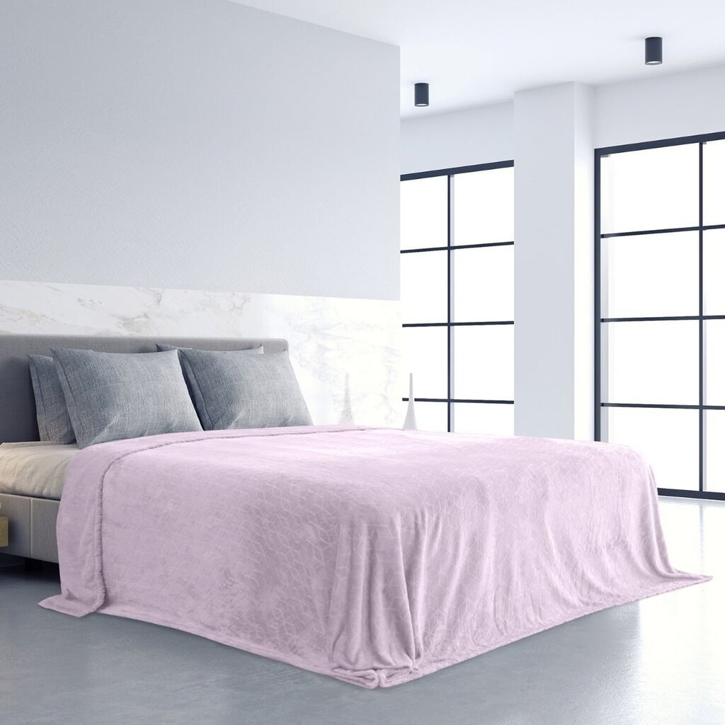 Amelia Home pleed Nessa Powderpink, 220x240 cm hind ja info | Voodikatted, pleedid | kaup24.ee