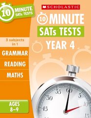 Grammar, Reading & Maths 10-Minute Tests Ages 8-9 цена и информация | Книги для подростков и молодежи | kaup24.ee