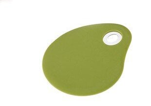 Bergner Kaabits-lõikur 13x10cm, roostevaba/silikoon, oliiviroheline hind ja info | Köögitarbed | kaup24.ee