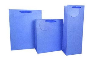 Pudeli kinkekott Blue Glimmer цена и информация | Подарочные упаковки | kaup24.ee