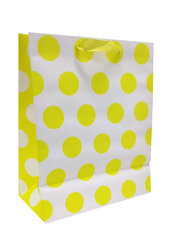 Pudeli kinkekott Yellow Neon hind ja info | Kingituste pakendid | kaup24.ee