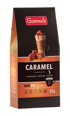Gurman's Karamellimaitseline kohv, 125g. цена и информация | Kohv, kakao | kaup24.ee