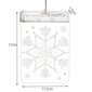 LED vitraaž 3D lumehelves hind ja info | Jõulukaunistused | kaup24.ee