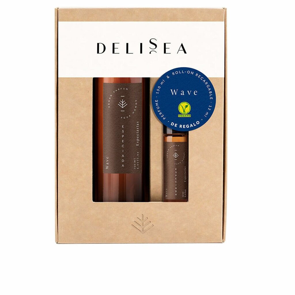 Komplekt Delisea Wave meestele: parfüümvesi EDP, 150 ml + 12 ml цена и информация | Meeste parfüümid | kaup24.ee