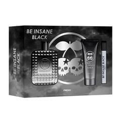 Komplekt Pacha Ibiza Be Insane Black meestele: tualettvesi EDT, 100 ml + 10 ml + dušigeel, 75 ml hind ja info | Meeste parfüümid | kaup24.ee