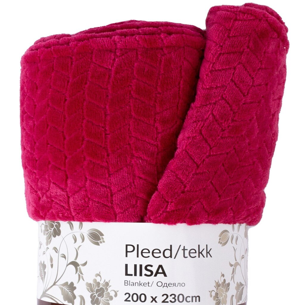 Liisa pleed, 200x230 cm hind ja info | Voodikatted, pleedid | kaup24.ee