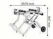 Töölaud Bosch GTA2500W 0601B12100 hind ja info | Elektrilised saed, mootorsaed ja tarvikud | kaup24.ee