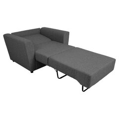 Кресло-кровать ВЕСПЕР темно-серый цена и информация | Кресла в гостиную | kaup24.ee