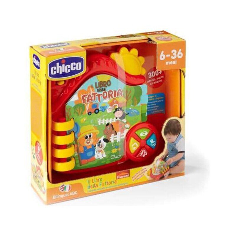 Interaktiivne mänguasi Chicco Mängude raamat Lugude rääkija (EN, ES) hind ja info | Imikute mänguasjad | kaup24.ee