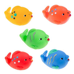 Игрушечная рыбка для ванной, 5 шт. цена и информация | Игрушки для малышей | kaup24.ee