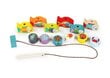 Puuklotsid nööril - Kala hind ja info | Imikute mänguasjad | kaup24.ee