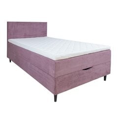 Bed LAARA 120x200cm, pink цена и информация | Кровати | kaup24.ee