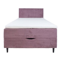 Bed LAARA 120x200cm, pink цена и информация | Кровати | kaup24.ee