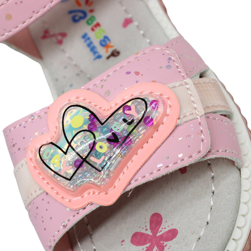 Sandaalid tüdrukutele Clibee, roosa hind ja info | Laste sandaalid | kaup24.ee