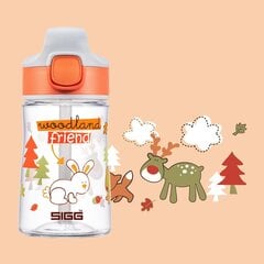 Бутылка детская Sigg Miracle Woodland 0,35 л, оранжевая цена и информация | Бутылочки и аксессуары | kaup24.ee