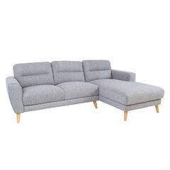 Corner sofa DANTE RC, light grey цена и информация | Угловые диваны | kaup24.ee