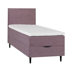Bed LAARA 90x200cm, pink цена и информация | Кровати | kaup24.ee