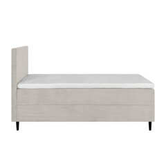 Bed LAARA 140x200cm, beige цена и информация | Кровати | kaup24.ee