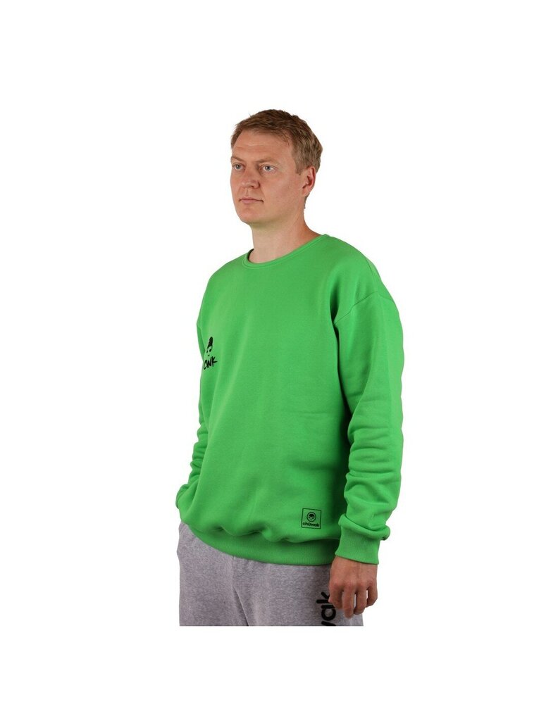 Dressipluus unisex Crew Neck Classic Green, roheline hind ja info | Meeste pusad | kaup24.ee