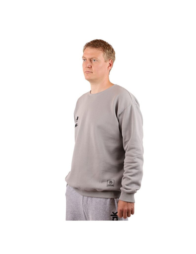 Dressipluus unisex Crew Neck Ash Grey, hall hind ja info | Meeste pusad | kaup24.ee