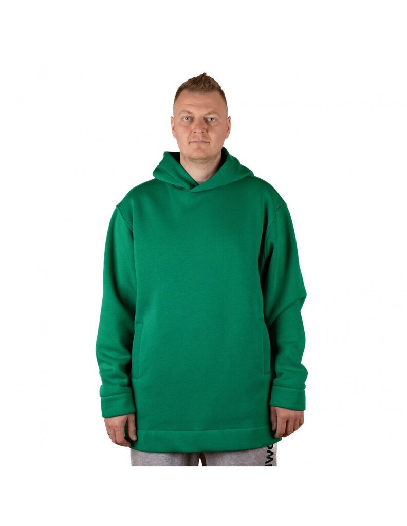 Dressipluus Unisex Hoodie Exquisite Line Kelly Green hind ja info | Meeste pusad | kaup24.ee