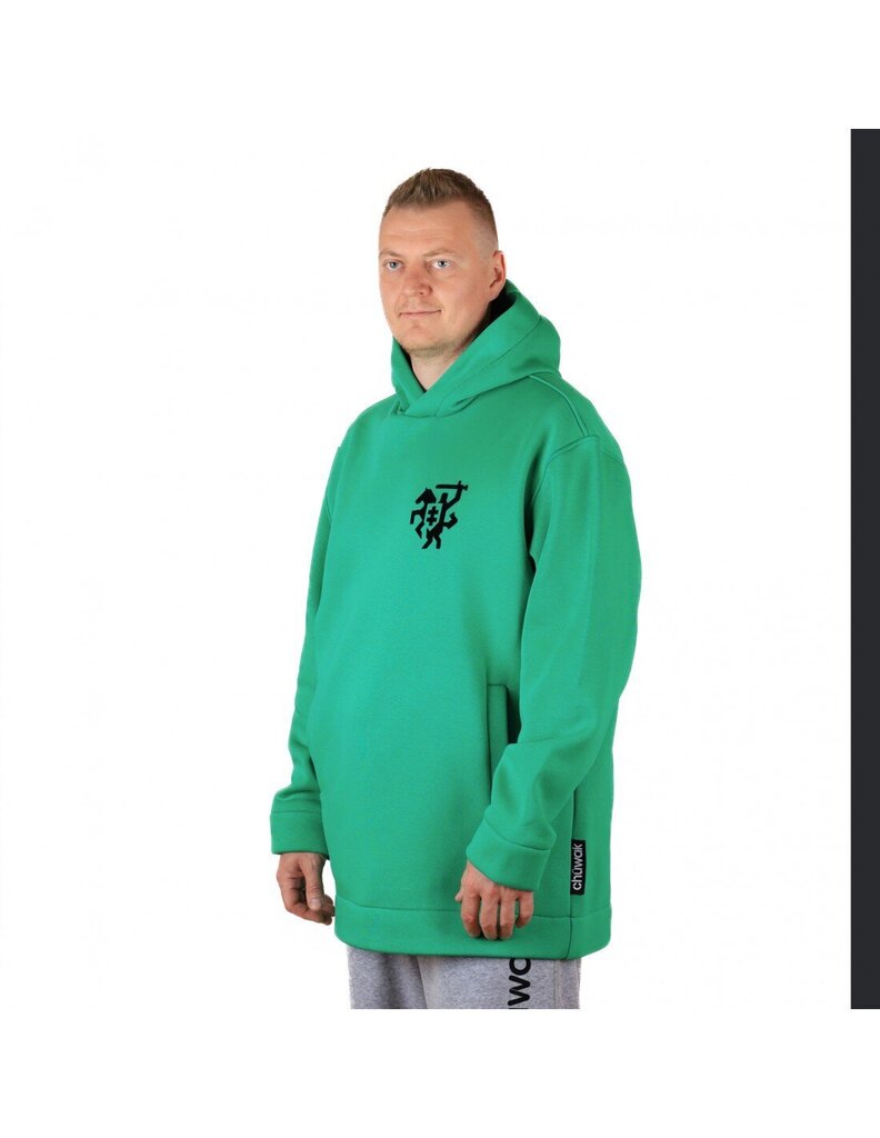 Dressipluus Unisex Hoodie Exquisite Line LT Green hind ja info | Meeste pusad | kaup24.ee