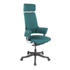 Рабочий стул DELPHI бирюзовый цена и информация | Офисные кресла | kaup24.ee
