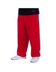 Брюки унисекс Velour Pants Red, красные цена и информация | Мужские брюки | kaup24.ee