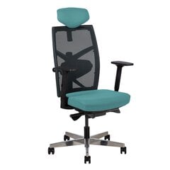 Рабочий стул TUNE бирюзовый/черный цена и информация | Офисные кресла | kaup24.ee
