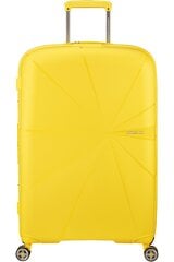 American Tourister большой чемодан  Starvibe Spinner Electric Lemon L, 77cm цена и информация | Чемоданы, дорожные сумки | kaup24.ee