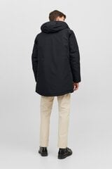 Зимняя куртка JACK&JONES 12236036BLACK-L, черная цена и информация | Мужские куртки | kaup24.ee